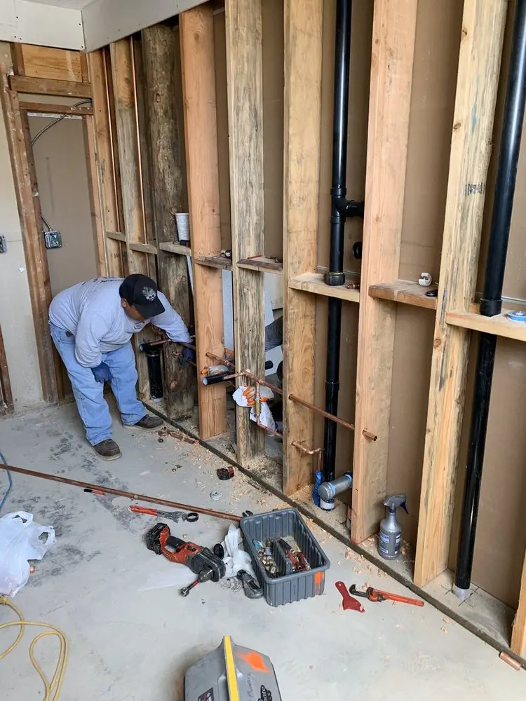Commercial rough-in plumbing for Trenchless Sewer Repair in Valley Forge